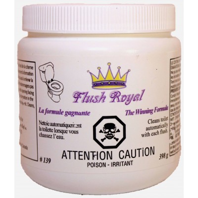Flush Royal Nettoyeur à Toilette Sans Frottage 398g