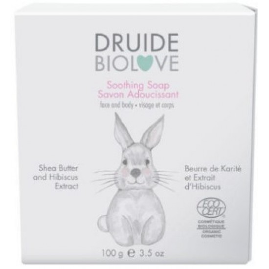 Baby Soothing Soap Face & body Druide 100g
