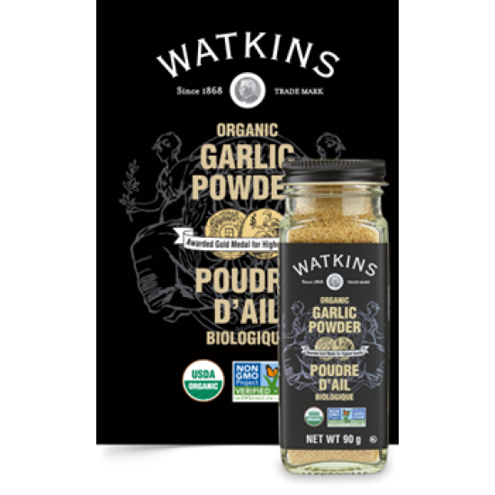 Organic Garlic Powder Watkins 90g