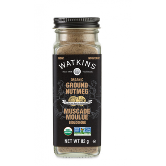 Organic Ground Nutmeg Watkins 82g