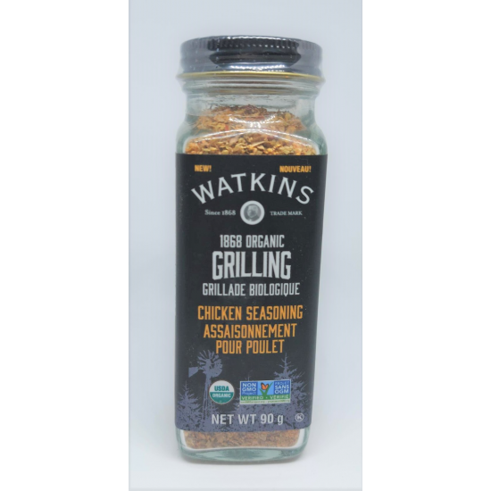 Watkins Organic Grilling Chicken Seasoning 90g